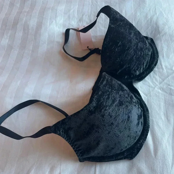 NWT Agent Provocateur “Kati” underwire velvet bra size 34E 🖤 - Picture 3 of 8